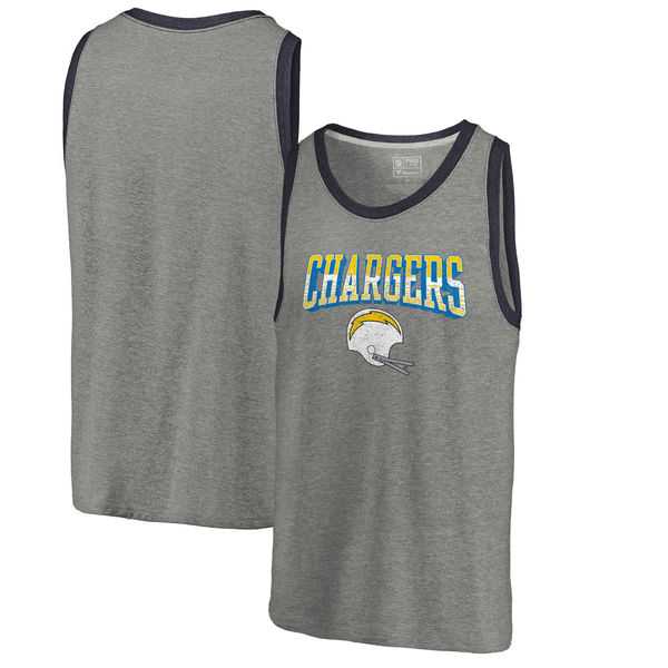 Los Angeles Chargers NFL Pro Line by Fanatics Branded Throwback Collection Season Ticket Tri-Blend Tank Top - Heathered Gray,We sell and wholesale Los Angeles Chargers NFL Pro Line by Fanatics Branded Throwback Collection Season Ticket Tri-Blend Tank Top - Heathered Gray on line form chian!